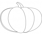 Printable pumpkin halloween for kids coloring pages